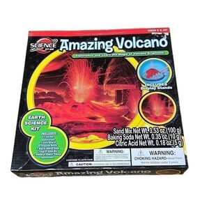 Science By Me Red Amazing Volcano Eruptions Earth Science Kit Ages 8+ & Up